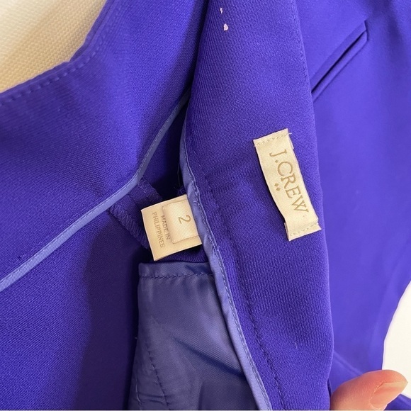 J. Crew Violet Tuxedo Shorts - Picture 6 of 6